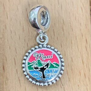 Pandora Maui Hawaii Charm Pendant, S925 Silver Bracelets